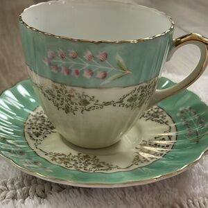 Vintage Norcrest teacup and saucer